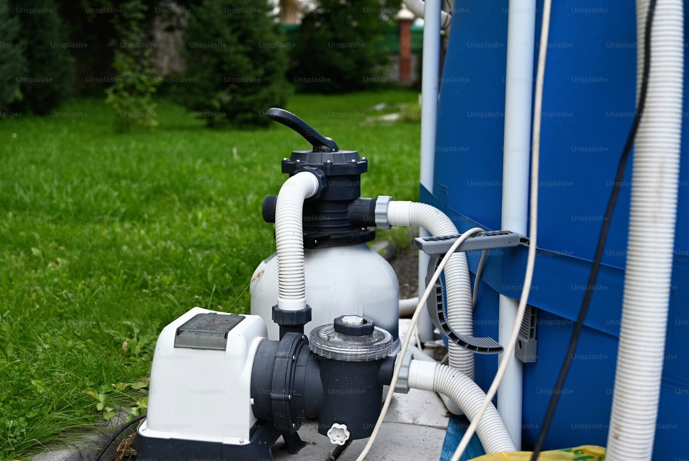 Outdoor heat pump unit installed at a home in Meridian, Idaho