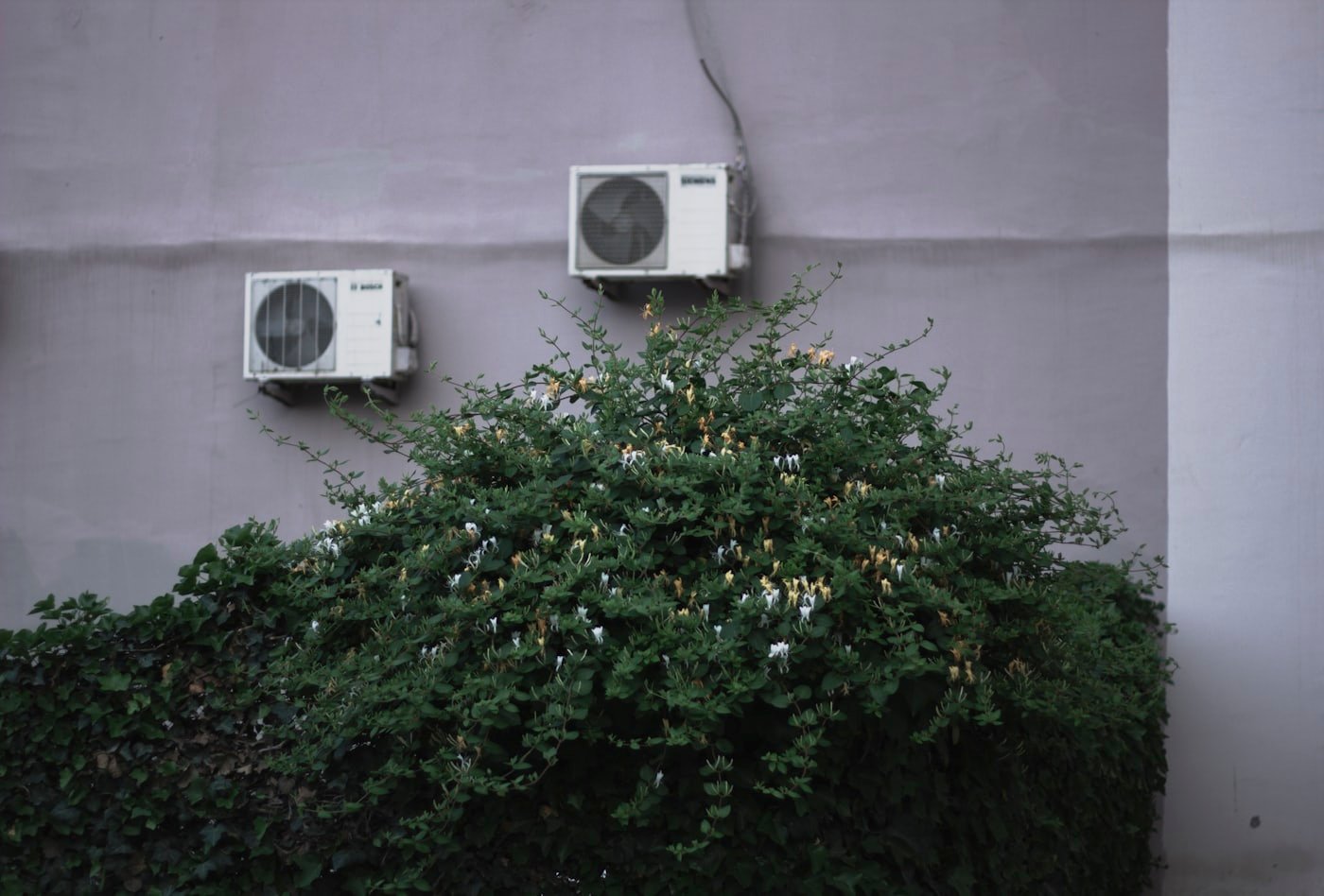 Wall mounted ductless mini split indoor unit installed in a Meridian, Idaho room