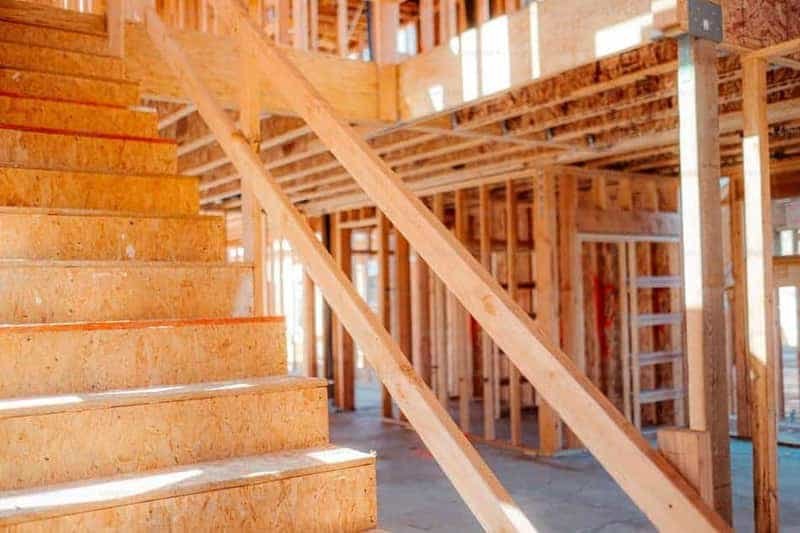 New home in Meridian, Idaho with radiant floor heating installed before the slab pour
