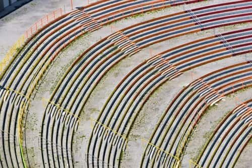 Radiant floor heating tubing installed before a concrete pour in a Meridian, Idaho home