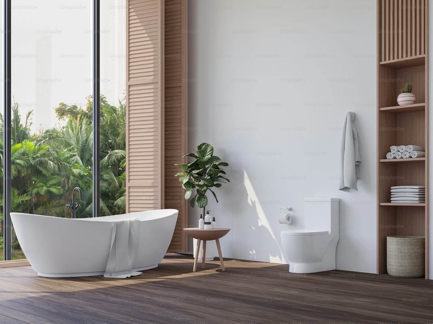 New toilet installed and sealed in a Treasure Valley home bathroom